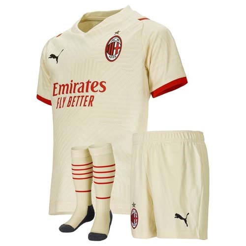 Camiseta AC Milan Segunda equipo Niño 2021-22